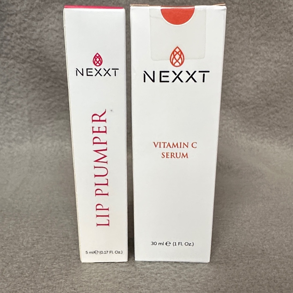 NEXXT Vitamin C Serum and Lip Plumper Set